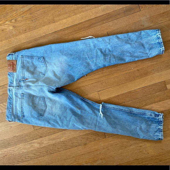 🔴🔴SOLD! RARE Orange Tab 505 Levi’s - Picture 4 of 14